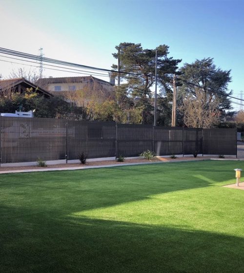 paysagiste jardin cloture