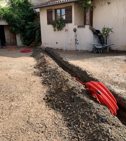 Terassement à Mâcon